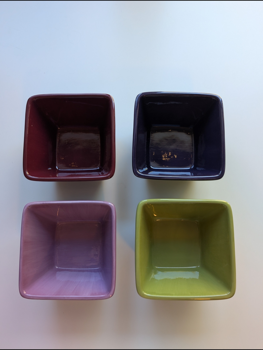 NEW Pampered Chef simple Additions Mulit Color Small Bowls